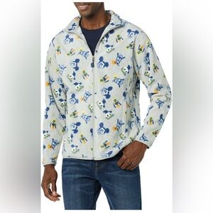 Amazon Essentials Disney Men’s Polar Fleece Lightweight Zip-front Jacket